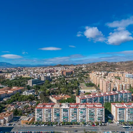 Fantastico Piso Con Vistas Y Terraza 6 Personas Cerca Del Centro Málaga